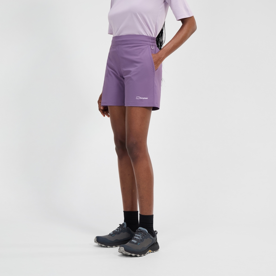 Wandermoor Wind Shorts für Damen - Violett