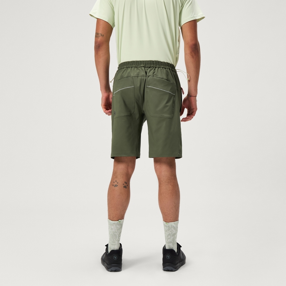 SULTRAC 10" Schlupfshorts für Herren - Grün