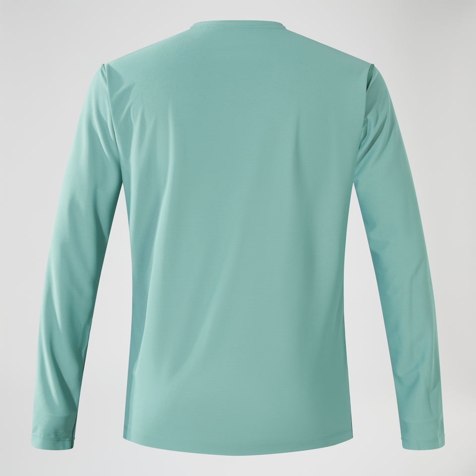 Men's 24/7 Crew Long Sleeve Tech Tee - Green