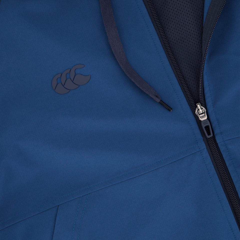 CANTERBURY TEMPO+FZ HOODED JACKET AF NAVY