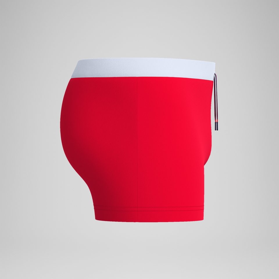 Men's Jetstream Solid Square Leg Red