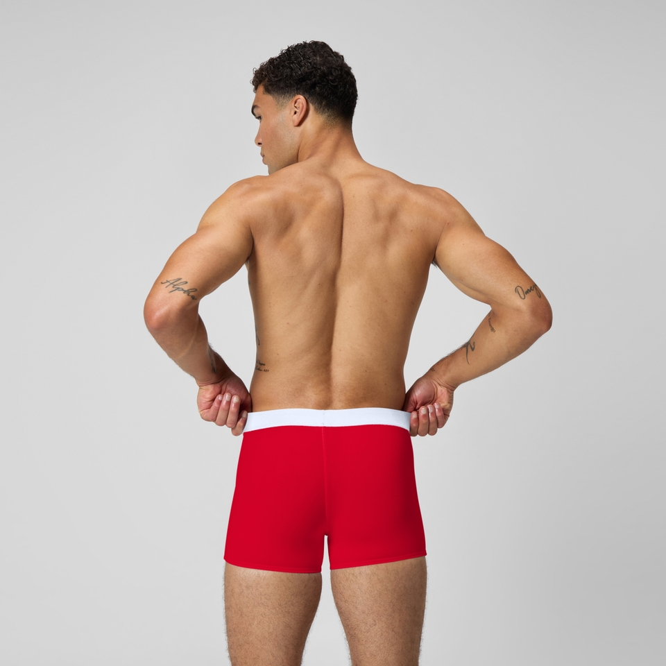 Men's Jetstream Solid Square Leg Red