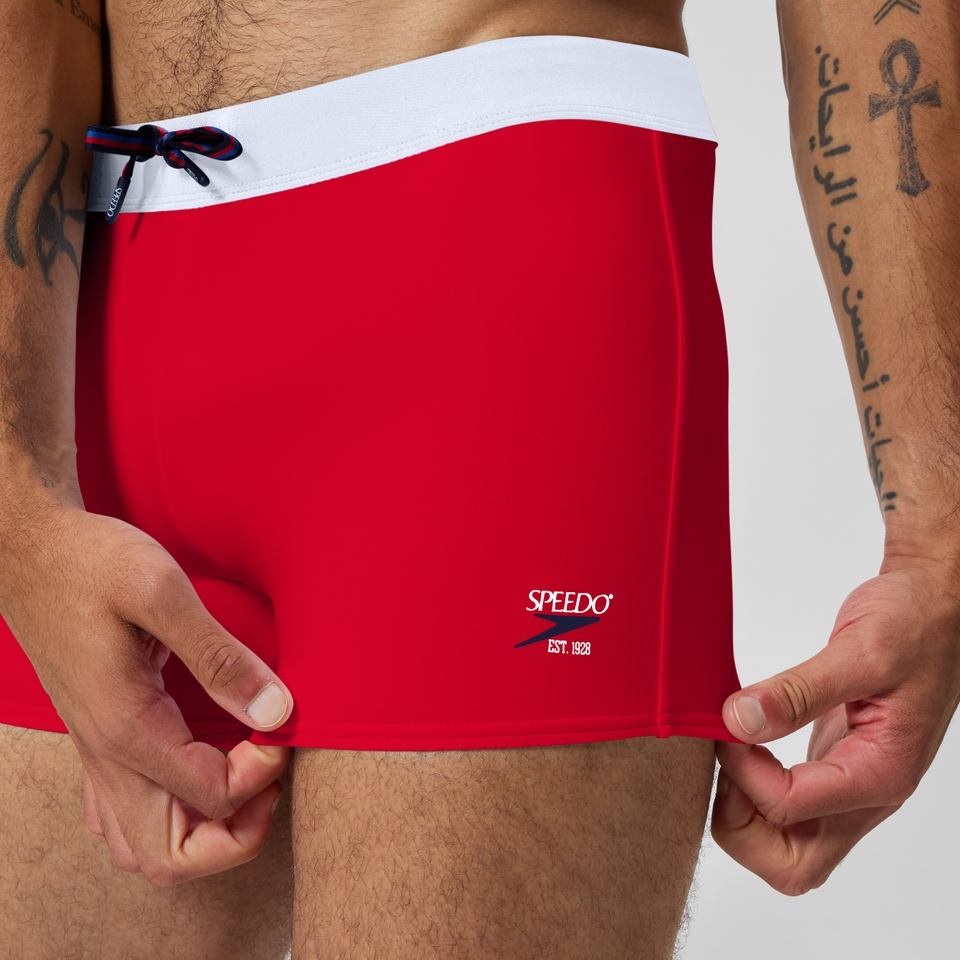 Men's Jetstream Solid Square Leg Red