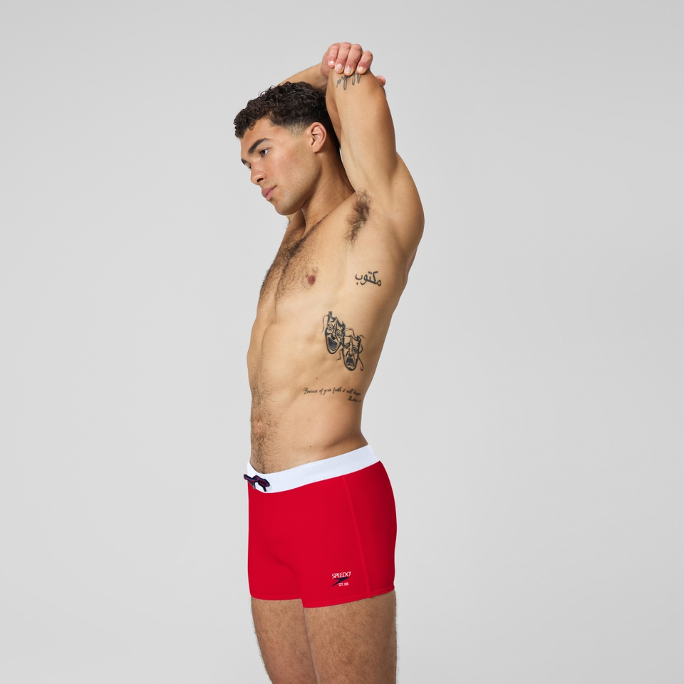 Men's Jetstream Solid Square Leg Red