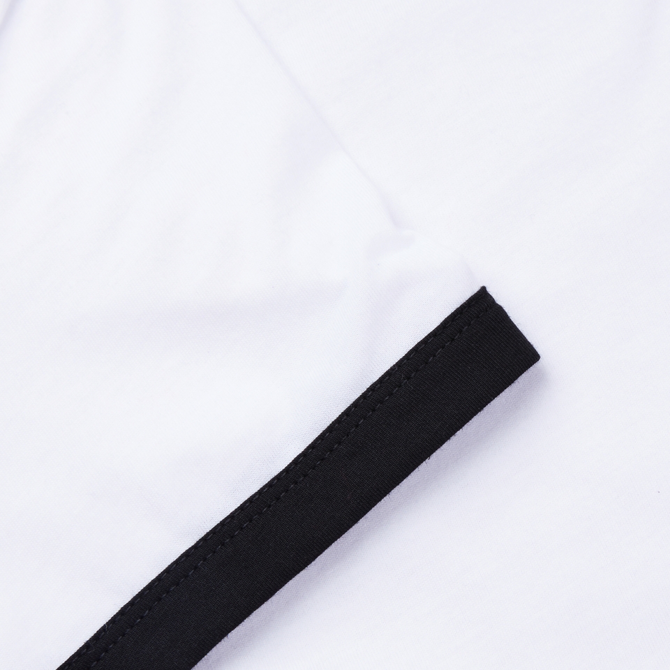 WOMENS LEGENDS RINGER TEE WHITE