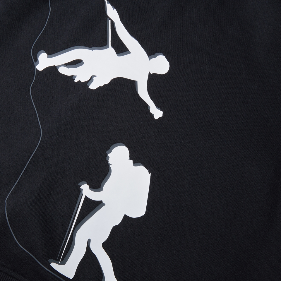 Men's Grappled Hoody - Black