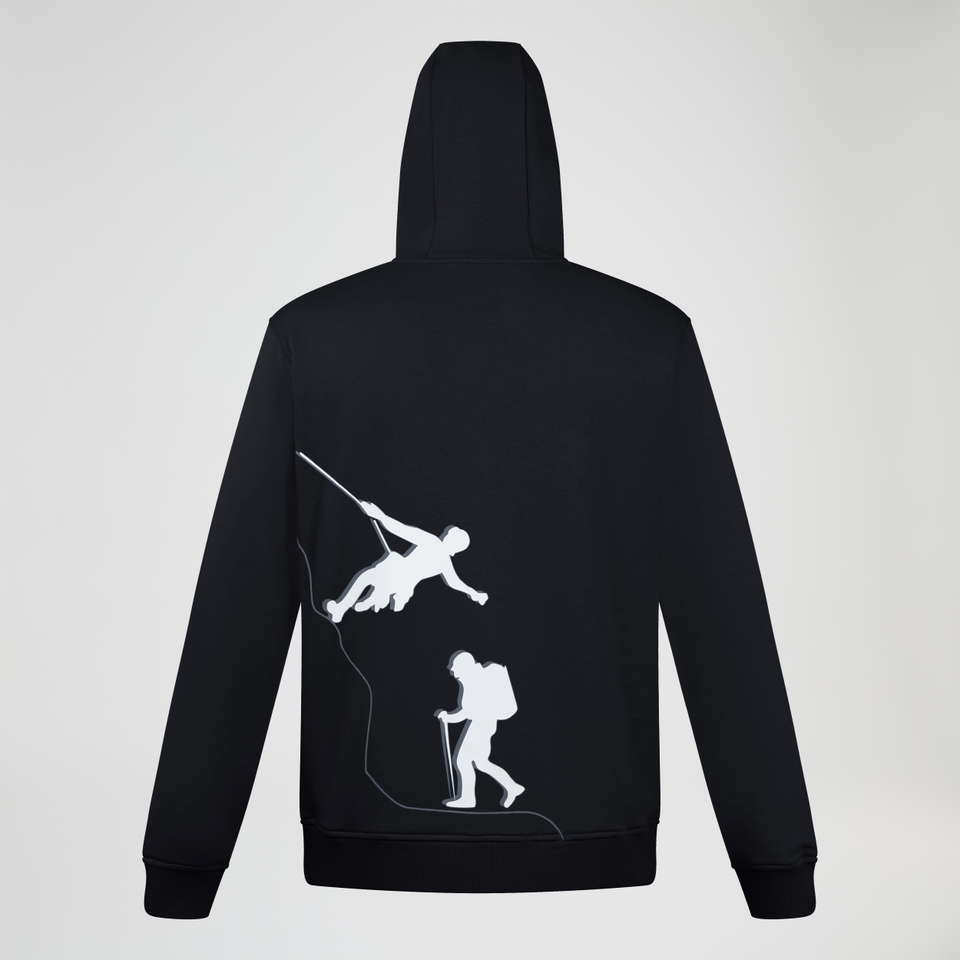 Men's Grappled Hoody - Black