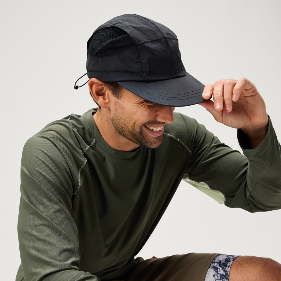 SULTRAC 5 Panel Cap - Schwarz