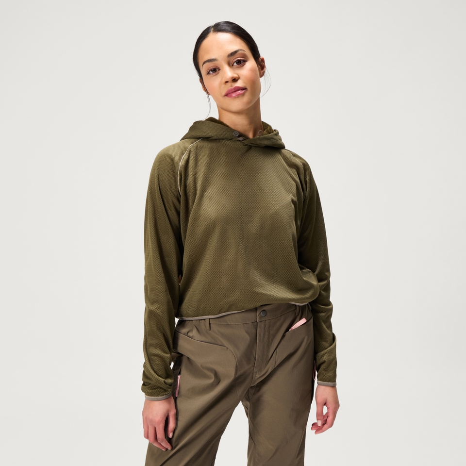 Women's SULTRAC Breathable Hoodie - Bungee Cord