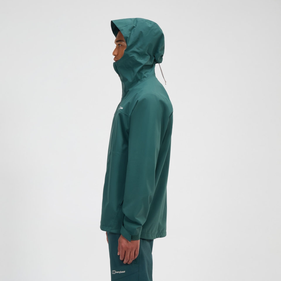 Wasserdichte Arnaby Herren-Kapuzenjacke - Grün