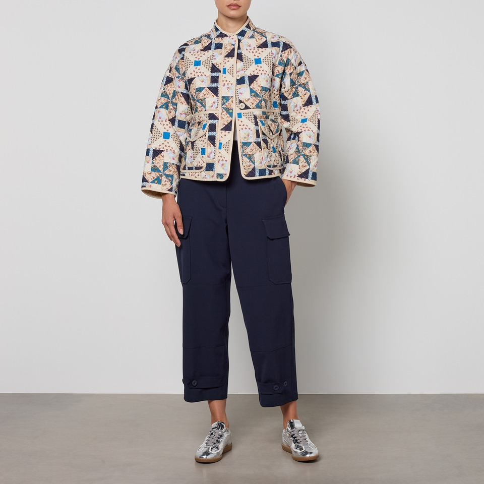 Weekend MaxMara ARIZIA パッチワーク ジャケット 関税送料込 5081085106001-b-arizia.jpg