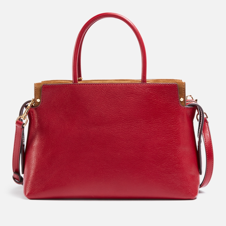 Tory Burch Mercer Textures Leather Satchel