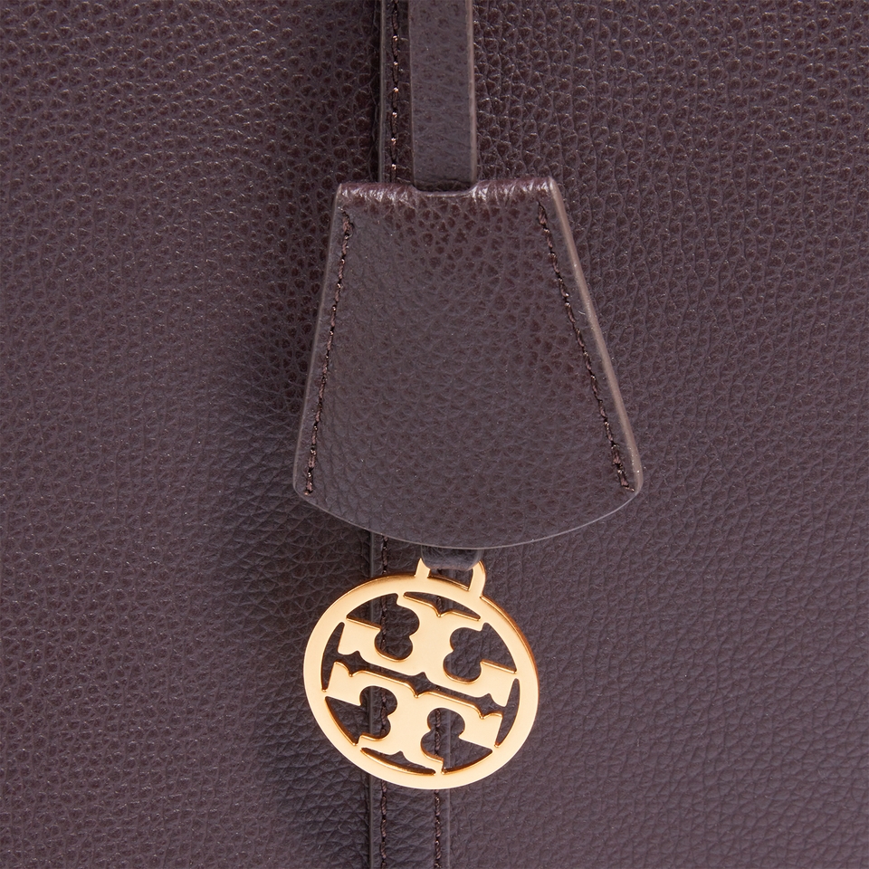 Tory Burch Perry Triple-Compartment Leather Tote