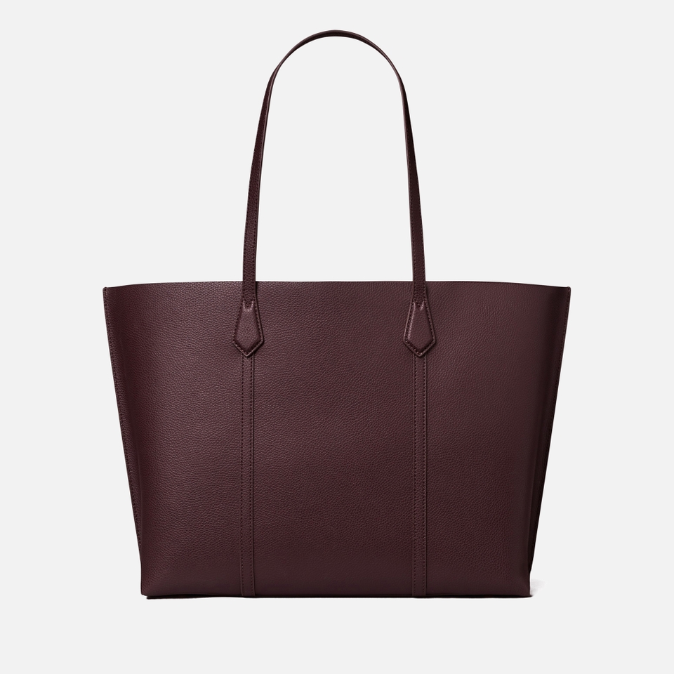 Tory Burch Perry Triple-Compartment Leather Tote