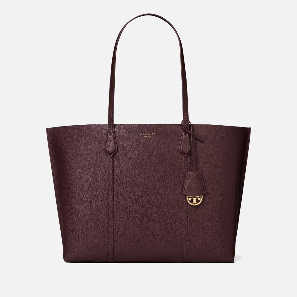 Tory Burch Perry Triple-Compartment Leather Tote