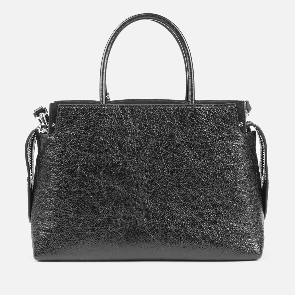 Tory Burch Mercer Distressed Leather Satchel