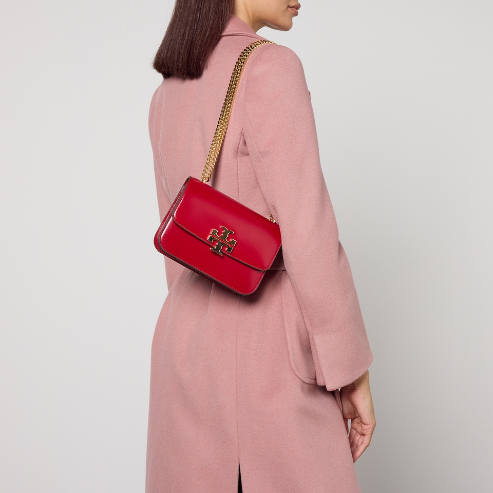 Tory Burch Eleanor Small Convertible Leather Shoulder Bag