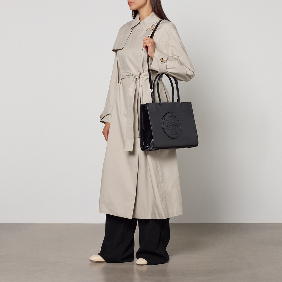 Tory Burch Ella Bio Patent Small Tote Bag