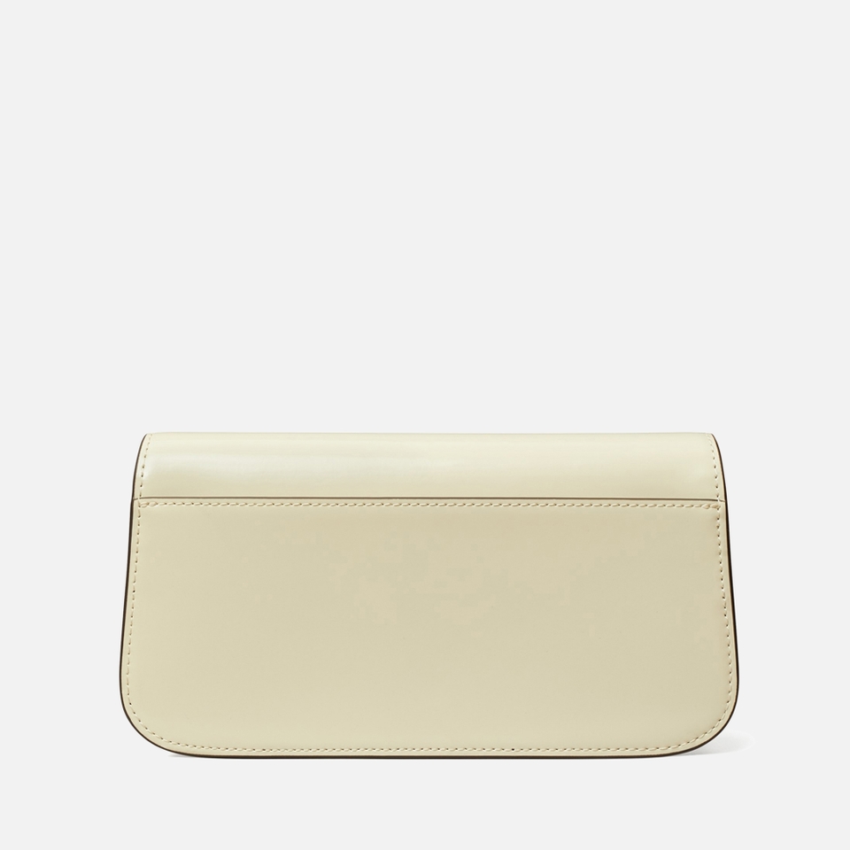 Tory Burch Robinson Spazzolato Leather Shoulder Bag