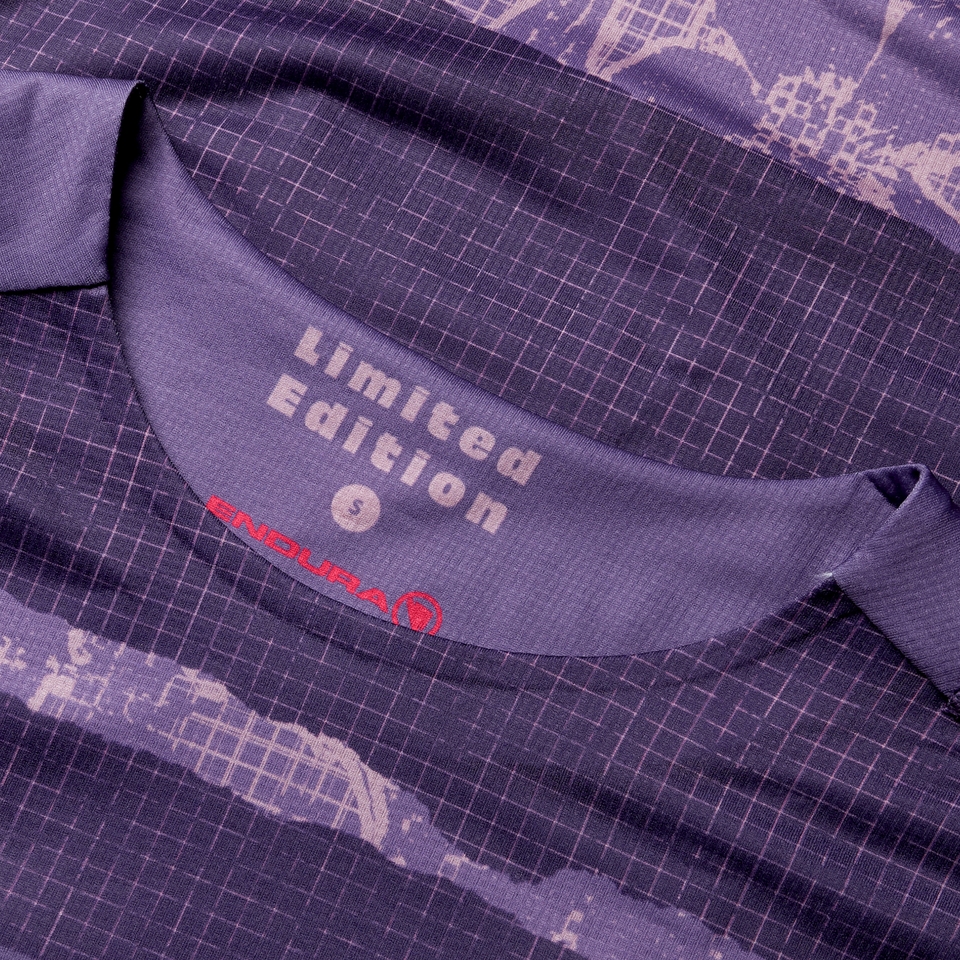 Women's PATCHWORK LTD Printed S/S Tee - Bramble