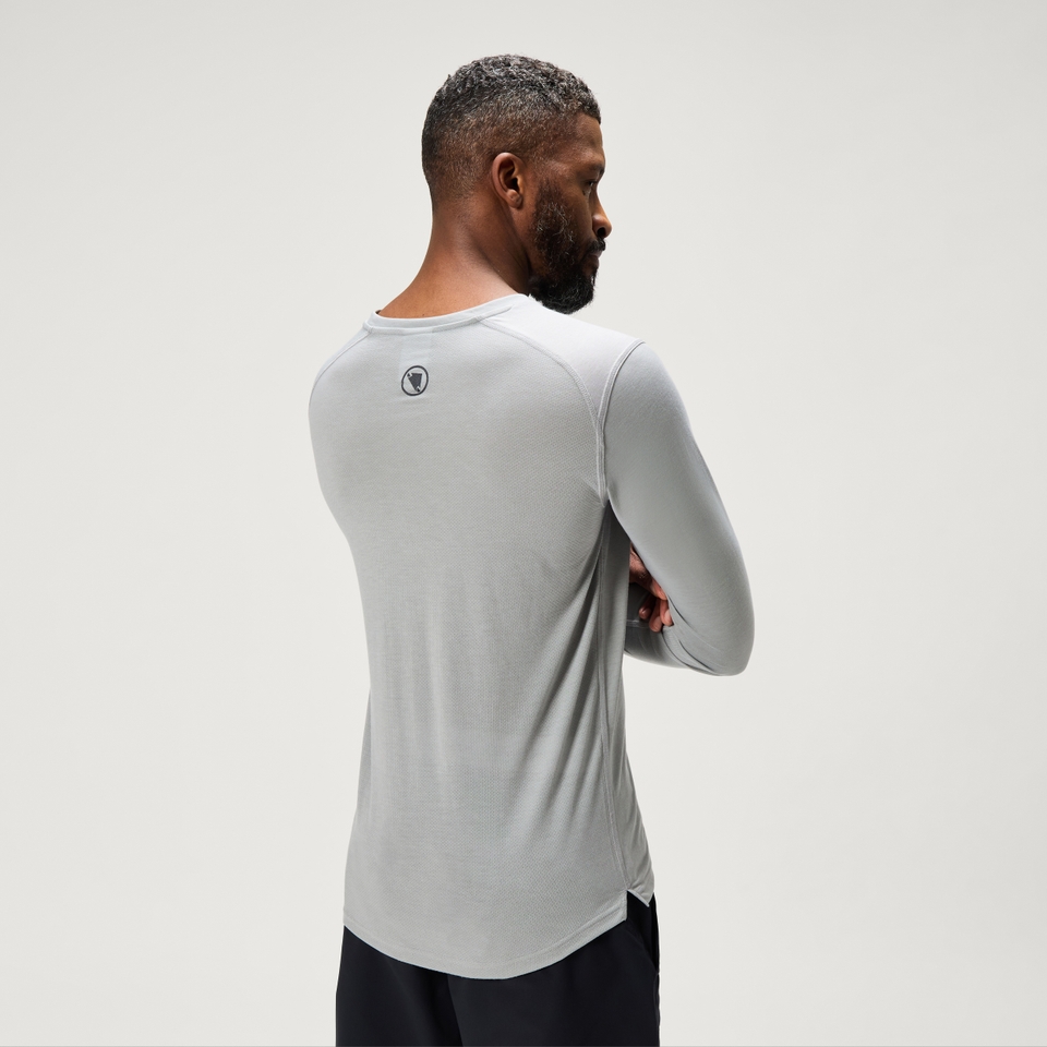 Men's Loop L/S Tech Tee - Dreich Gray