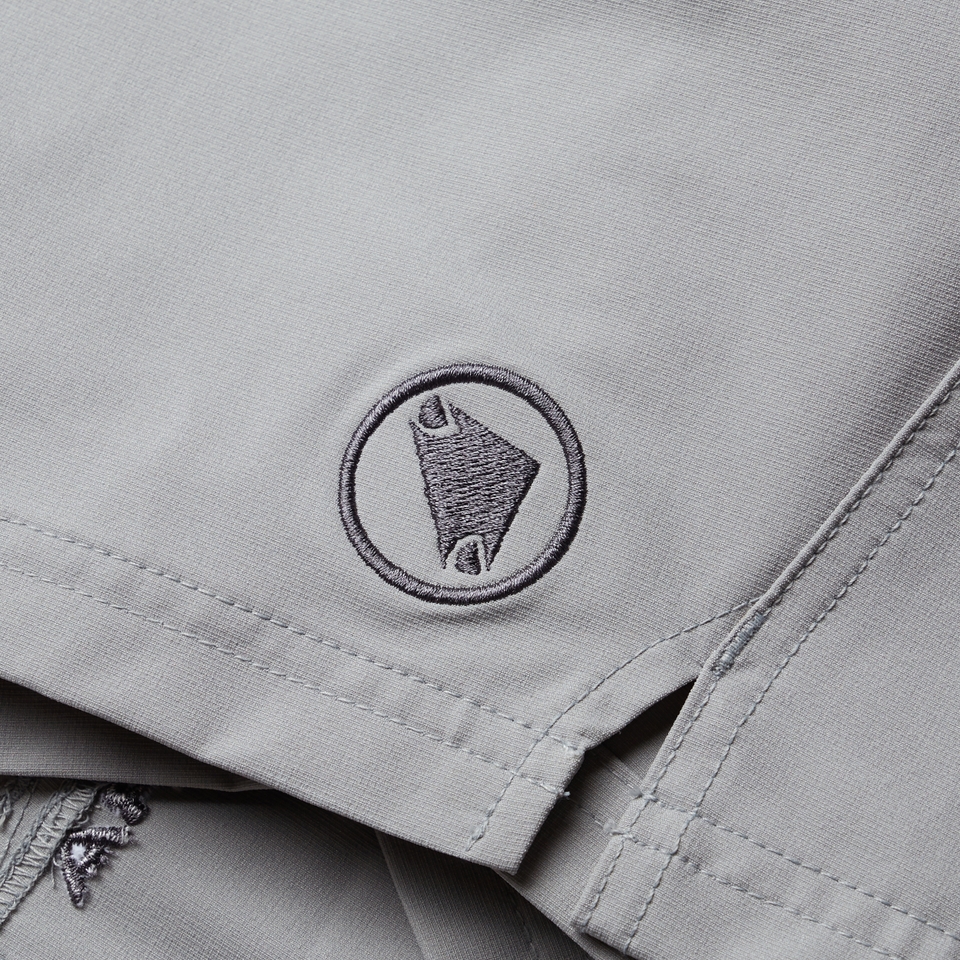 Men's Loop Baggy Shorts (With Liner) - Dreich Grey