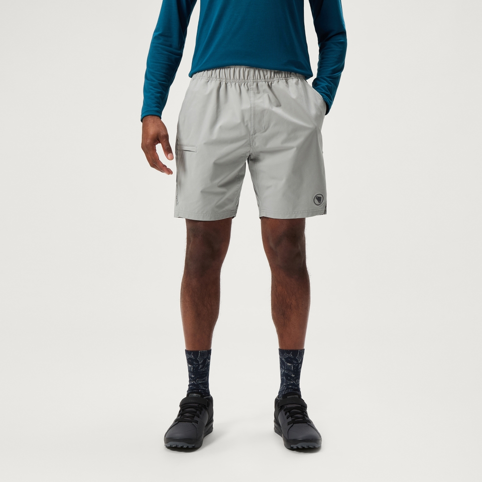 Men's Loop Baggy Shorts (With Liner) - Dreich Grey
