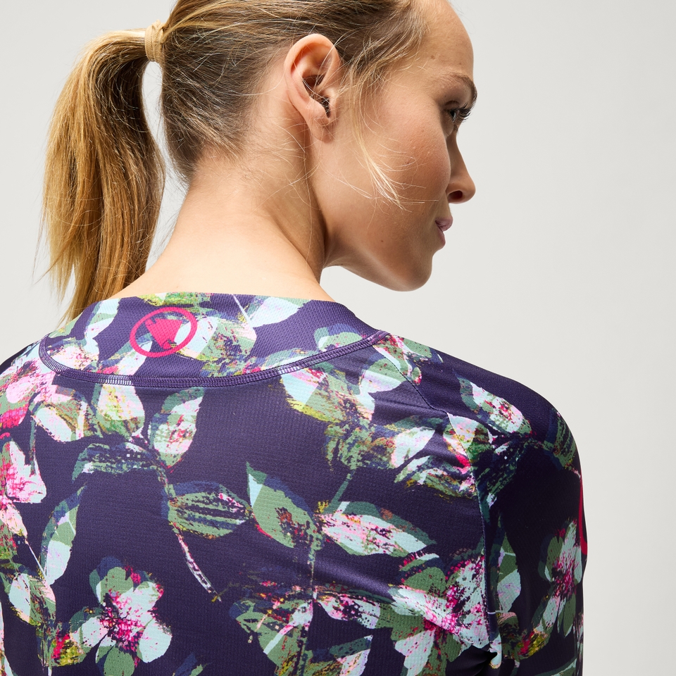 Women's Ltd Floral L/S Tee - Bramble