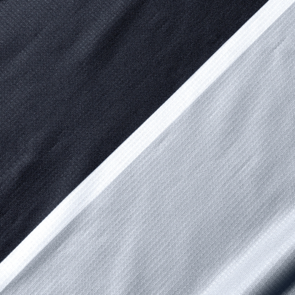 Men's CORE Printed L/S Tee - Black