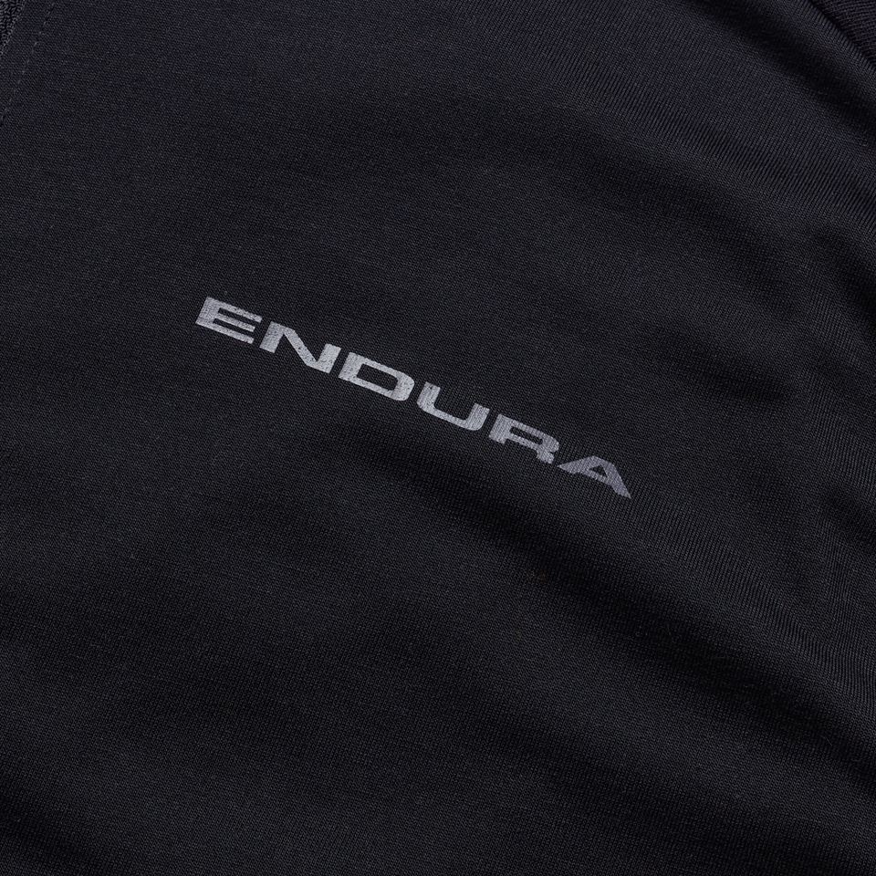 ENDURA LOOP S/S ZIPPED JERSEY BK
