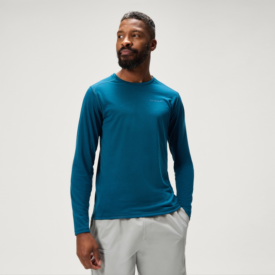 Men's Loop L/S Tech Tee - Barra Blue
