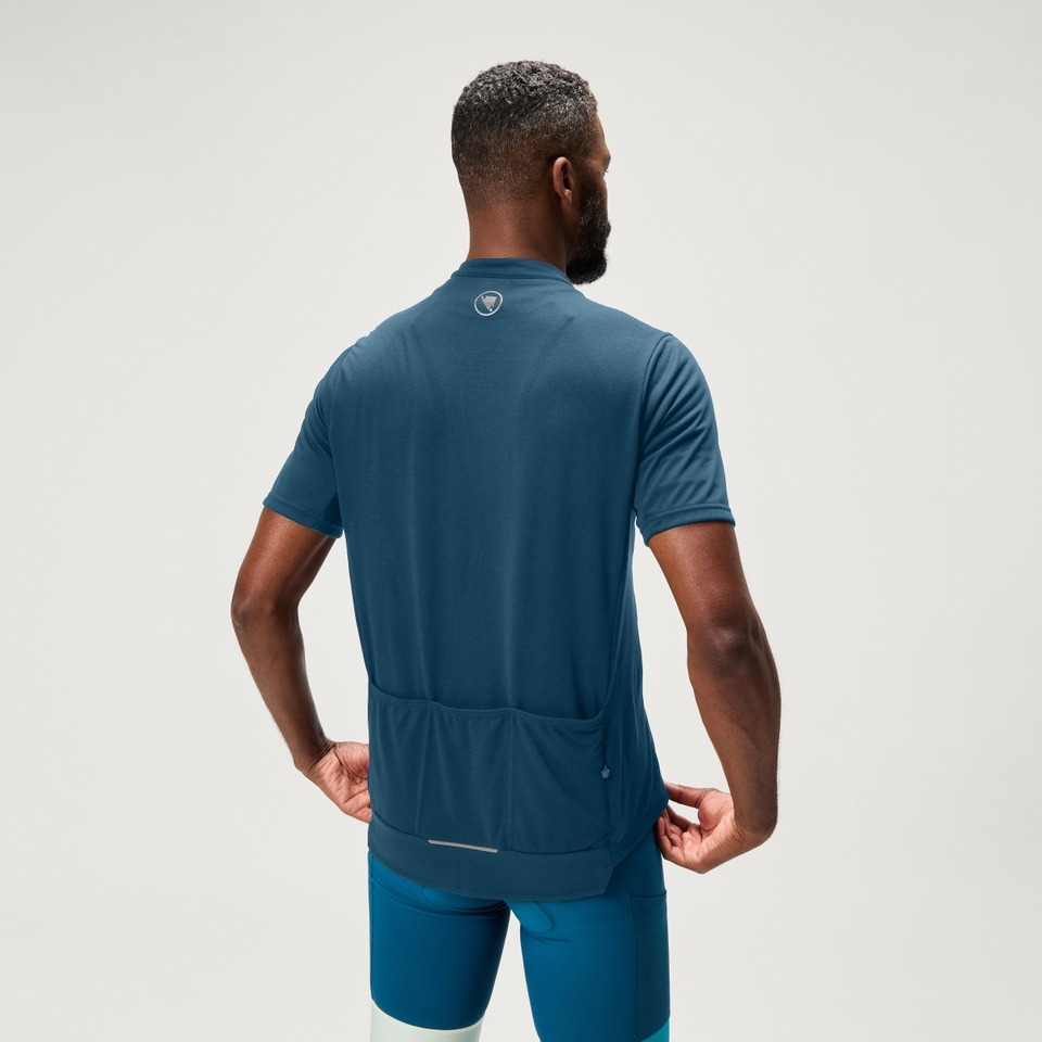 Men's Loop S/S Zipped Jersey - Barra Blue
