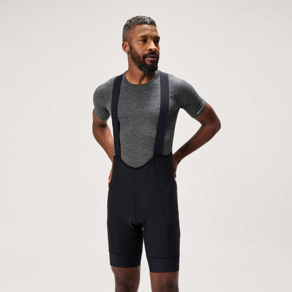 ENDURA LOOP BIBSHORT BK