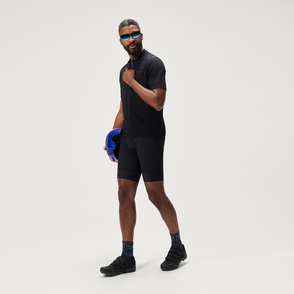 ENDURA LOOP BIBSHORT BK