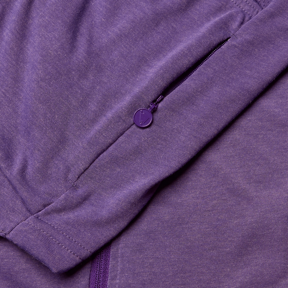 Women's Loop S/S Zipped Jersey - Heather