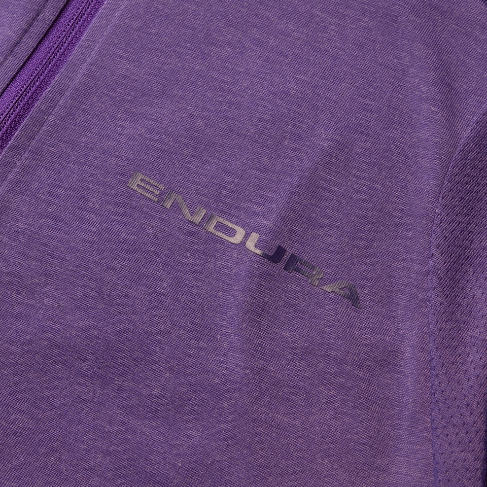 Women's Loop S/S Zipped Jersey - Heather