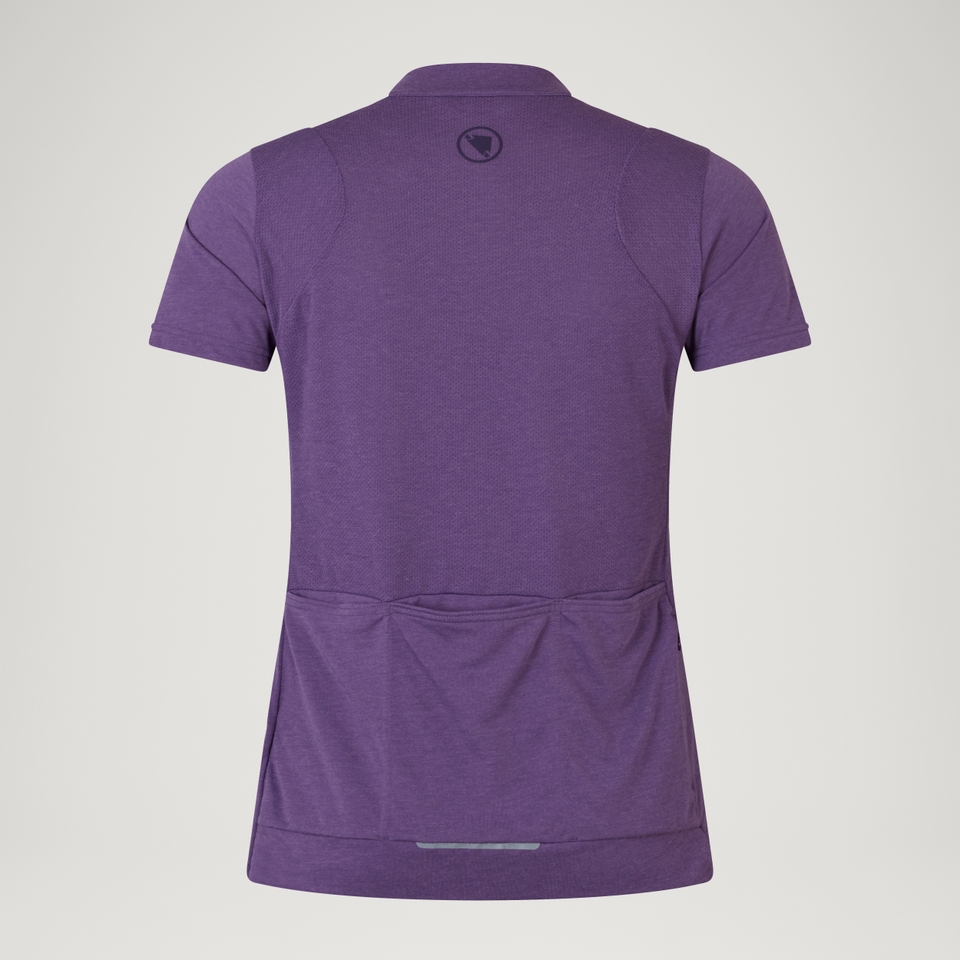 Women's Loop S/S Zipped Jersey - Heather