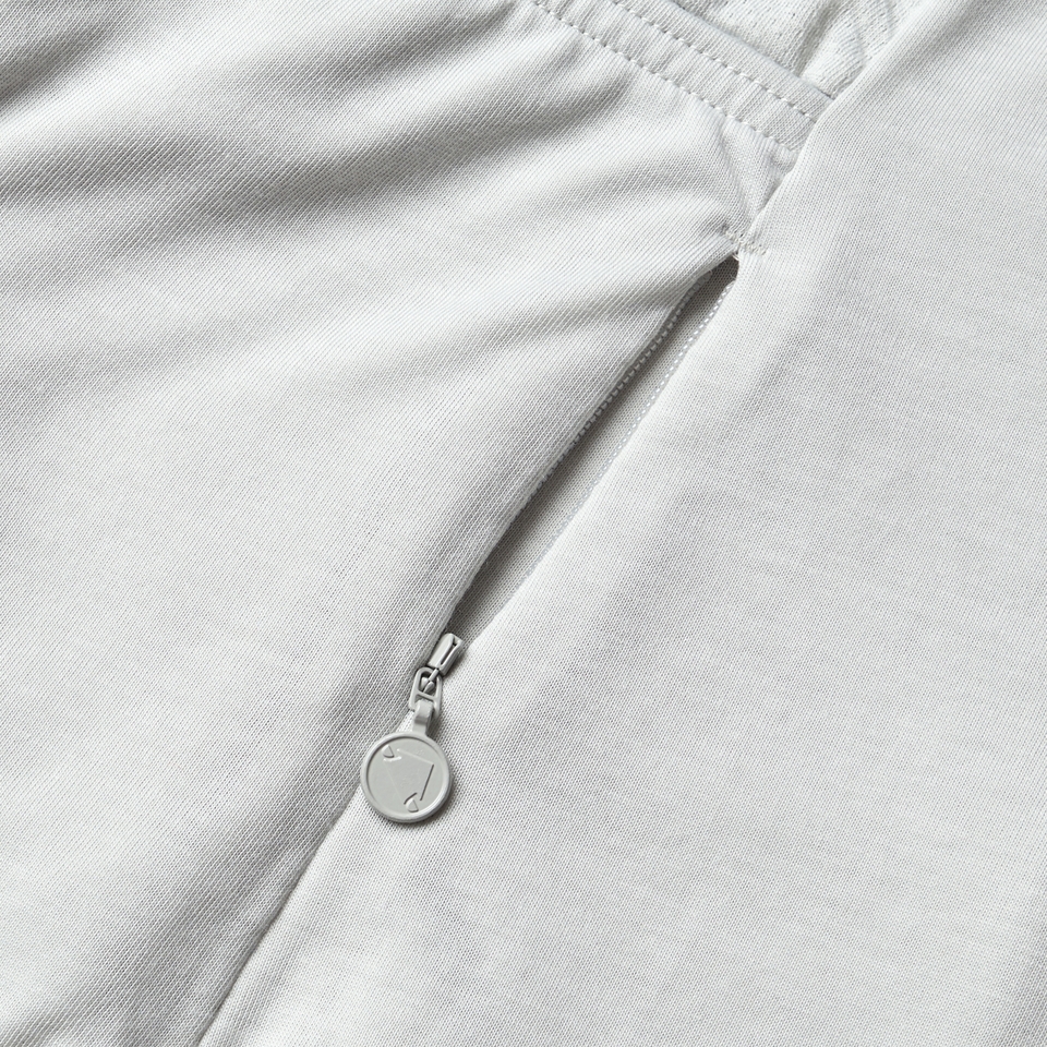 Women's Loop S/S Zipped Jersey  - Mains Grey