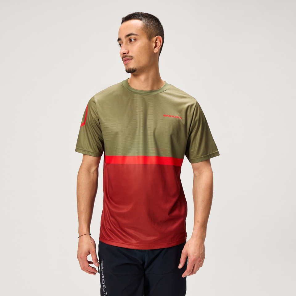 Men's SingleTrack Core Tee II - Tweed Green