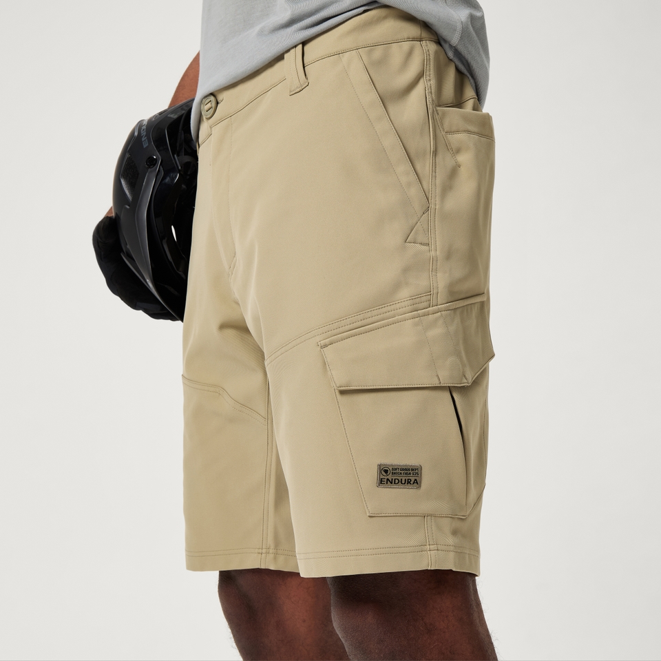 Loop Cargoshorts mit Innenhose für Herren - Natur