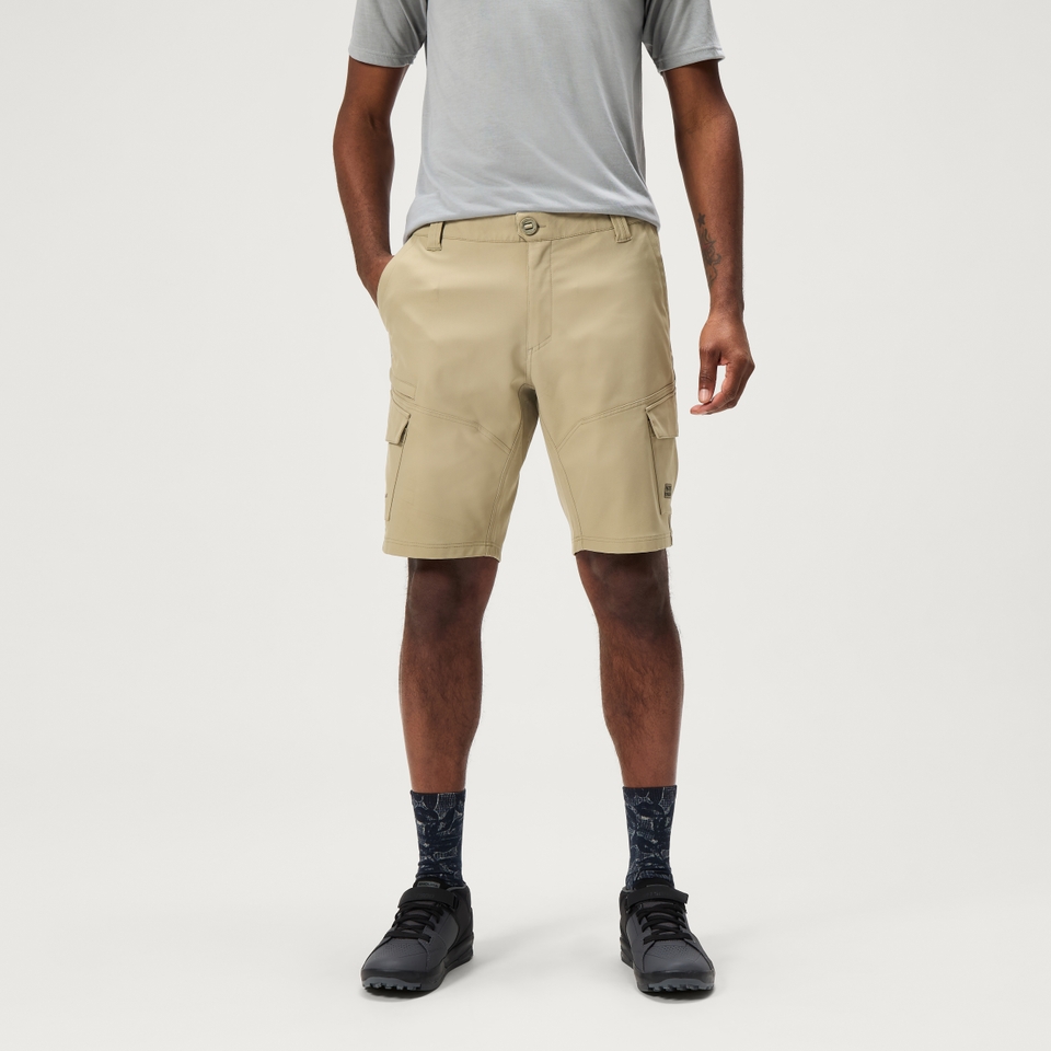 Men's Loop Cargo Short with Liner - Mushroom