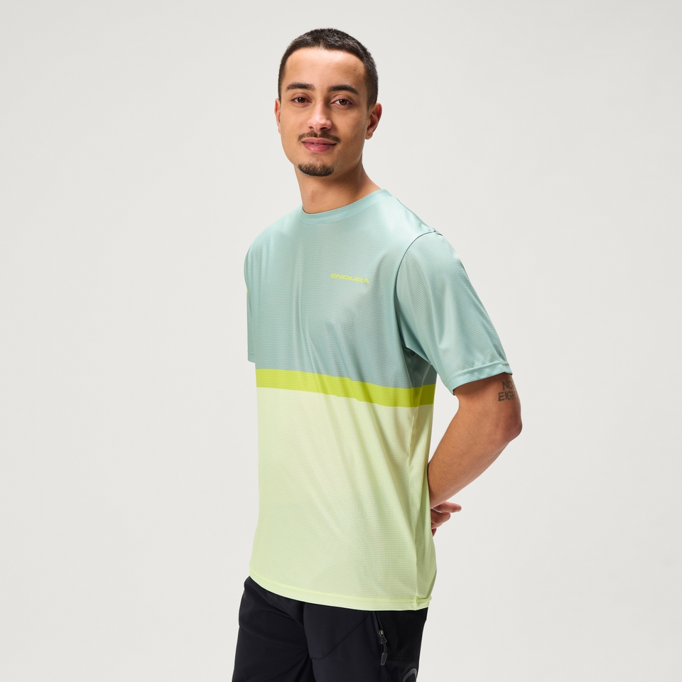 ENDURA SINGLETRACK CORE TEE II LGR