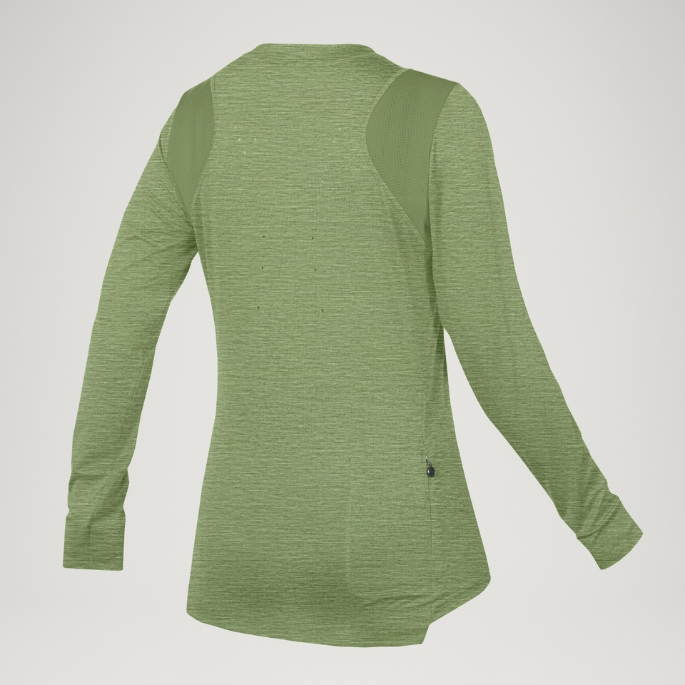 Women's SingleTrack L/S Jersey - Machair Green