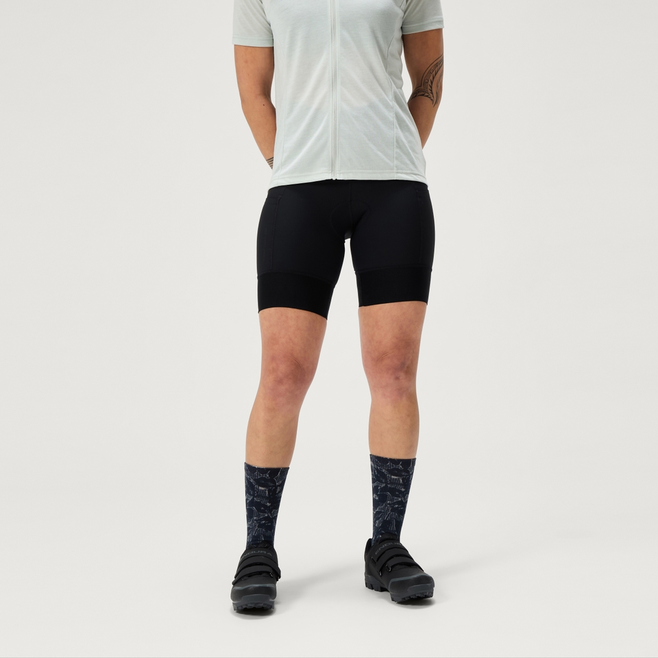 LOOP Waist-Shorts für Damen - Schwarz