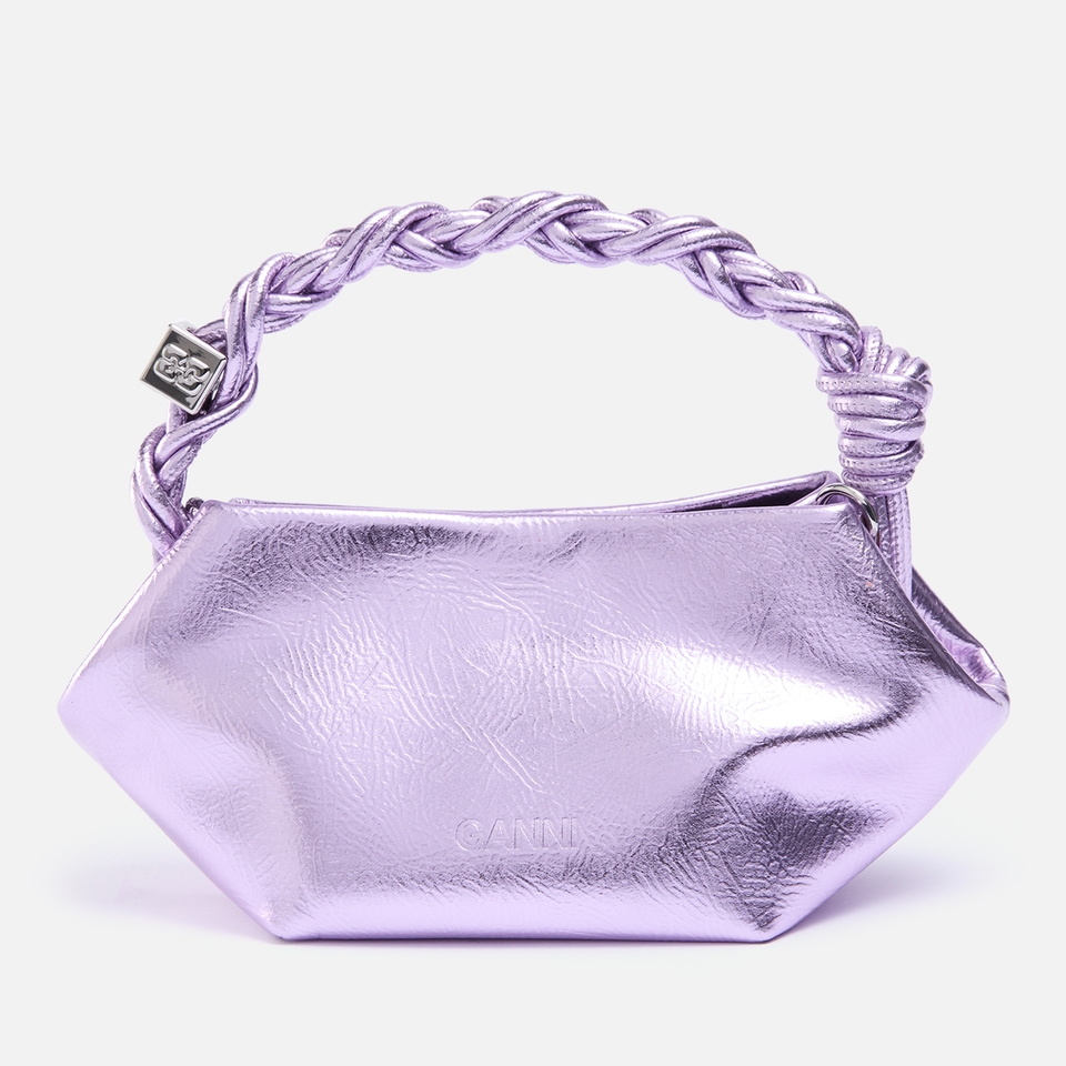 Ganni Mini Bou Recycled Leather-Blend Bag