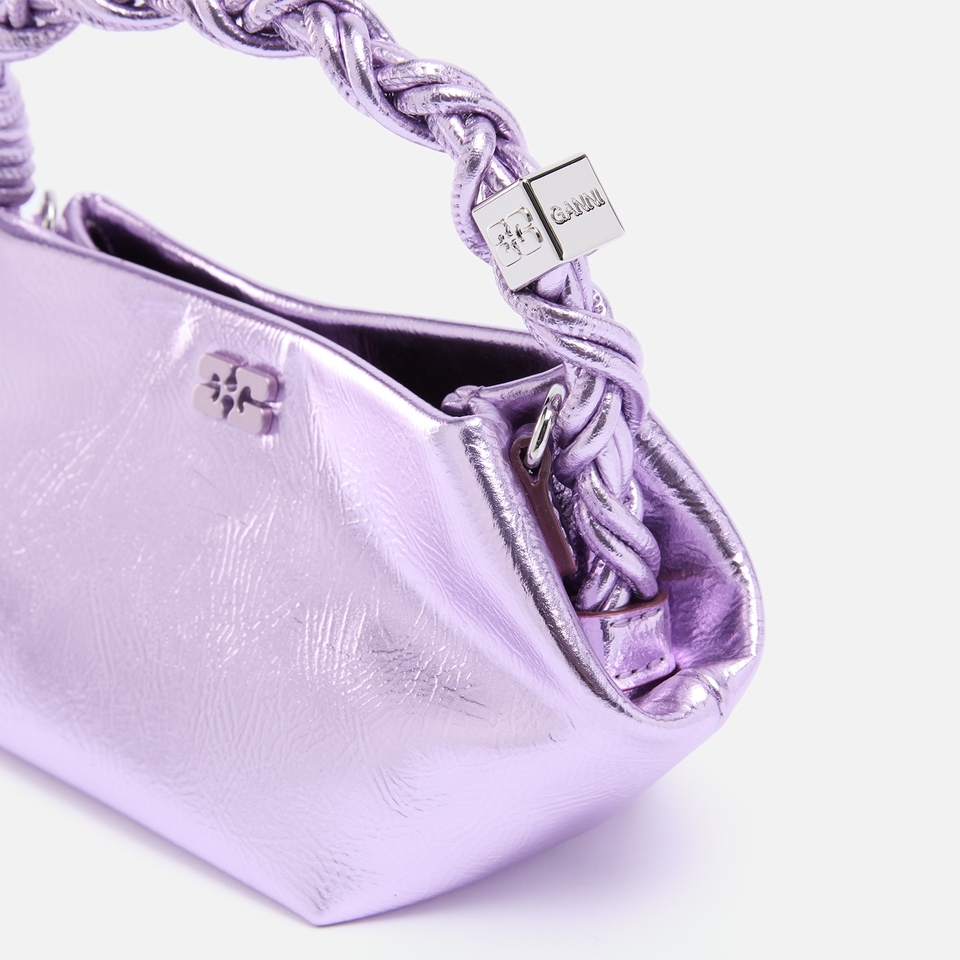 Ganni Mini Bou Recycled Leather-Blend Bag