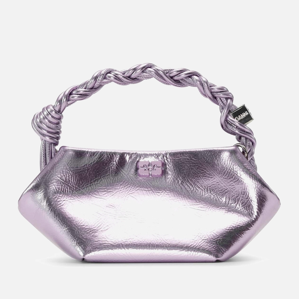 Ganni Mini Bou Recycled Leather-Blend Bag
