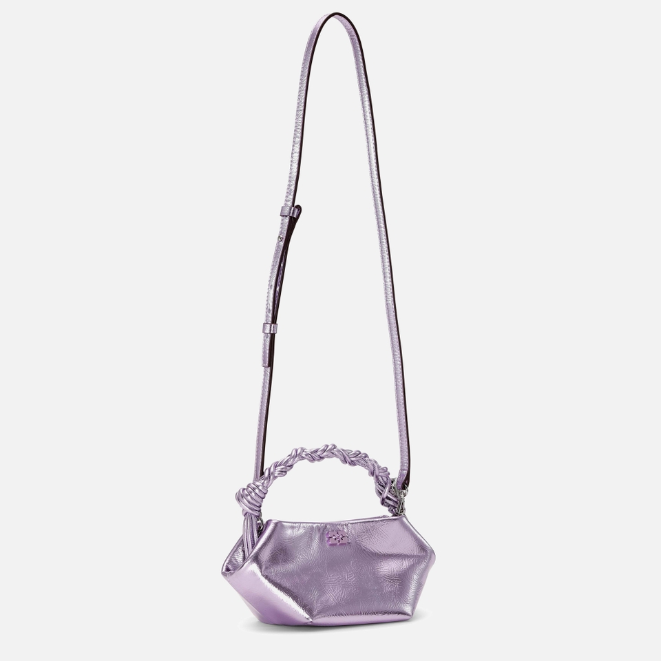 Ganni Mini Bou Recycled Leather-Blend Bag