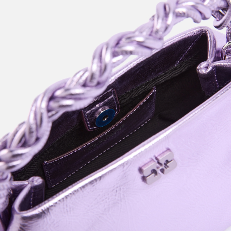 Ganni Mini Bou Recycled Leather-Blend Bag