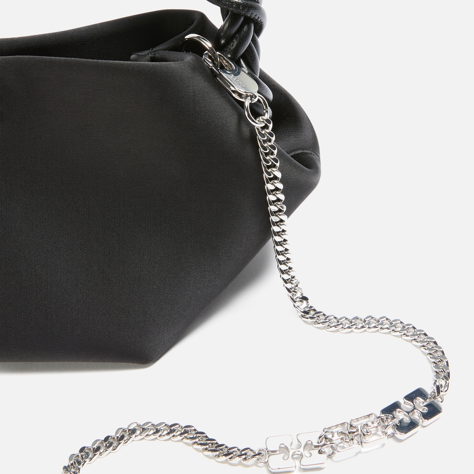 Ganni Soir Satin Mini Bou Bag